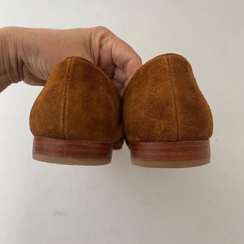 Nisolo Loafers Smoking Shoes Flats Brown - Picture 6 of 10